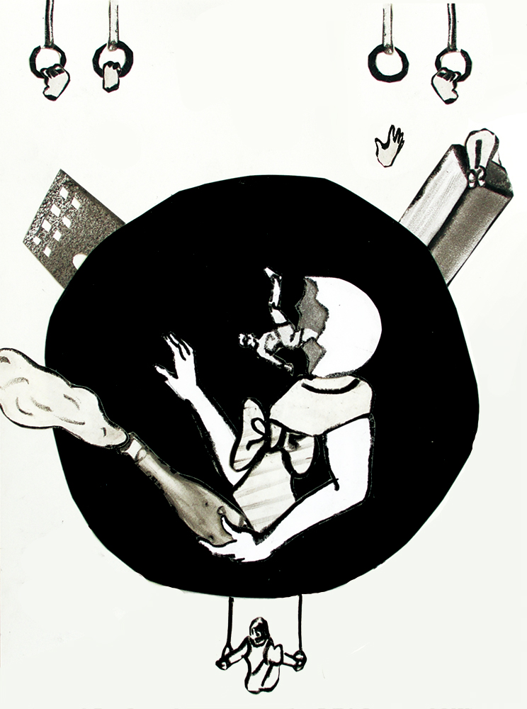 真夜中のエッグガール（A君の出現） Midnight egg girl (Emergence Mr.A)